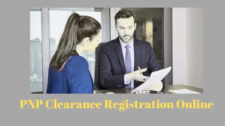 PNP Clearance Registration Online in Philippines