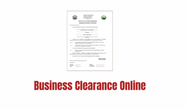 How to Get Business Clearance Online in Philippine